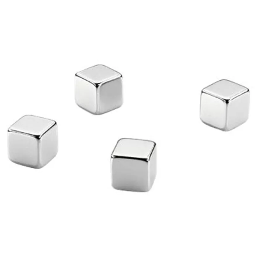 DAHLE - 4 aimants super puissants cubique NEODIME - 1 cm de diamètre
