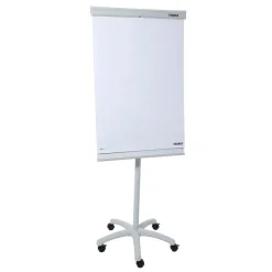 DAHLE - Chevalet de conférence mobile TEAM - métallique magnétique - 99 x 68 cm - laqué