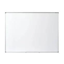 DAHLE - Tableau blanc laqué 60 x 90 cm - magnétique - cadre alu renforcé