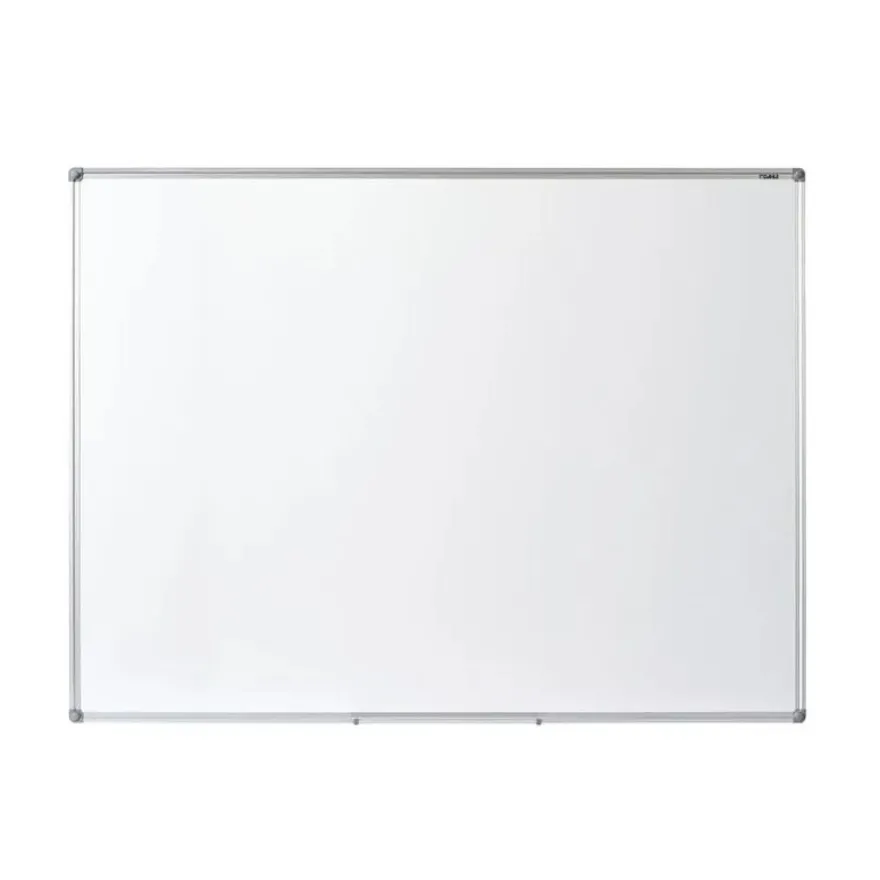 DAHLE - Tableau blanc laqué 60 x 90 cm - magnétique - cadre alu renforcé