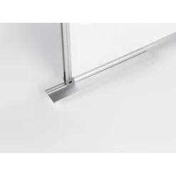 DAHLE - Tableau blanc laqué 30 x 45 cm - magnétique - cadre alu renforcé