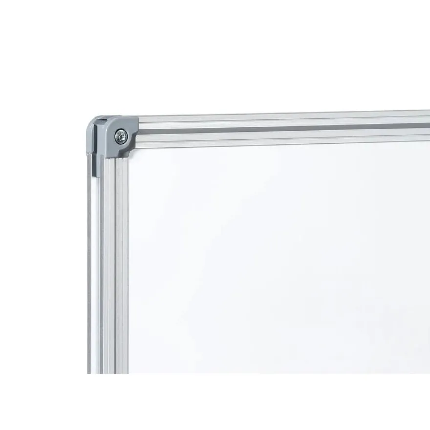 DAHLE - Tableau blanc laqué 120 x 180 cm - magnétique - cadre alu renforcé
