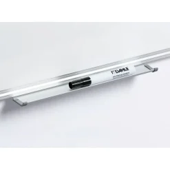 DAHLE - Tableau blanc émaillé 90 x 120 cm - magnétique - cadre alu renforcé