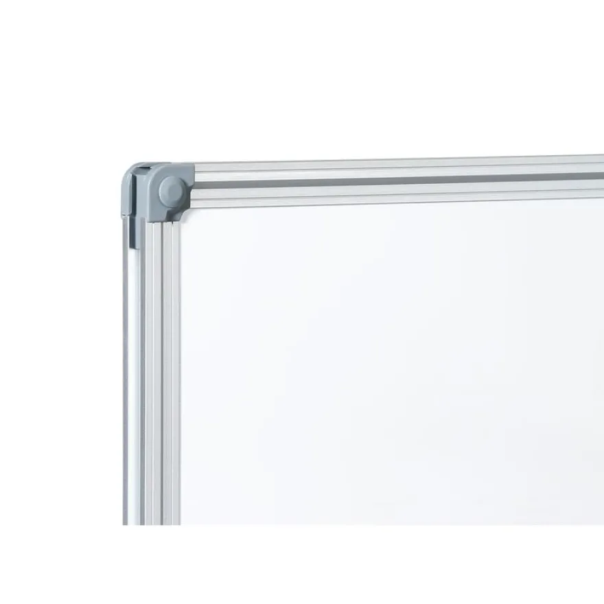 DAHLE - Tableau blanc émaillé 30 x 45 cm - magnétique - cadre alu renforcé