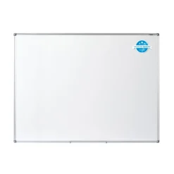DAHLE - Tableau blanc émaillé 60 x 90 cm - magnétique - cadre alu renforcé