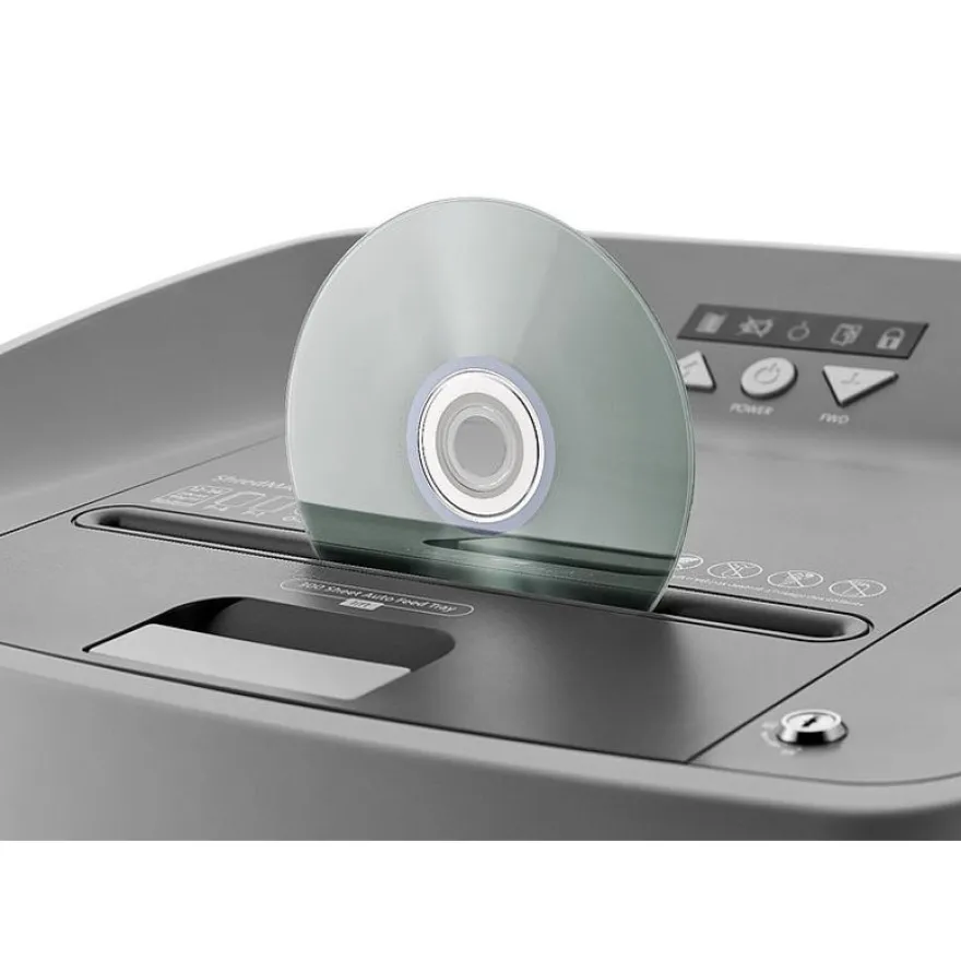 Dahle ShredMATIC 35314 - destructeur de documents coupe croisée - 300 feuilles - Corbeille 40 litres