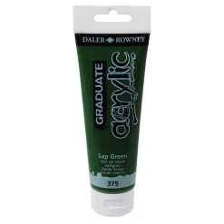 Daler-Rowney Graduate - Peinture acrylique - 120 ml - vert sève