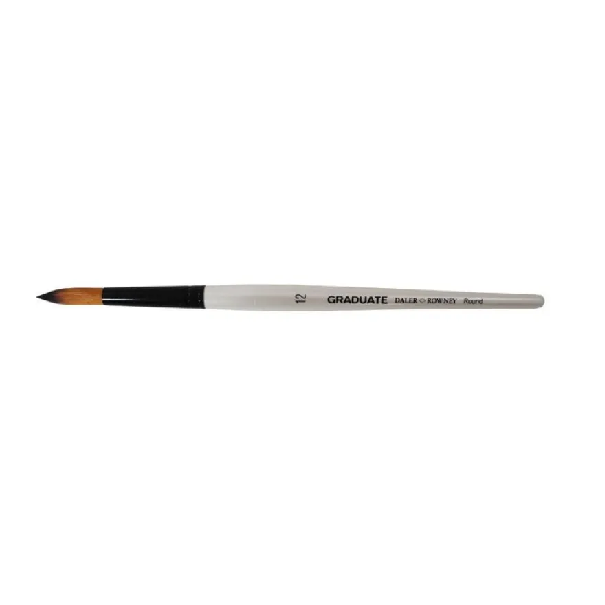 Daler-Rowney Graduate - Pinceau rond n°12 - poil synthétique