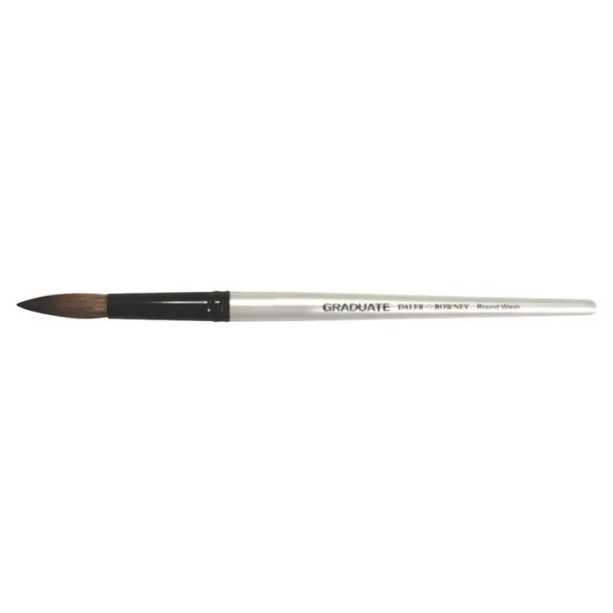 Daler-Rowney Graduate - Pinceau lavis rond n°30 - poils de poney