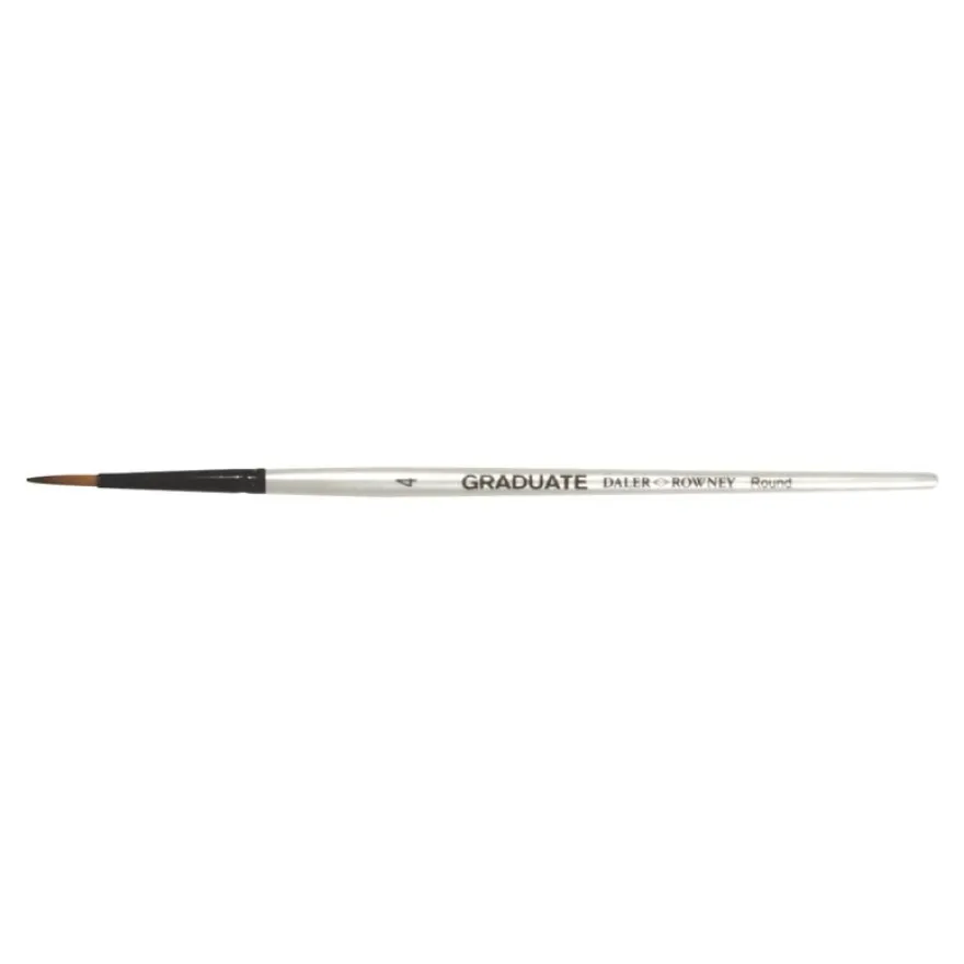 Daler-Rowney Graduate - Pinceau rond n°4 - poil synthétique