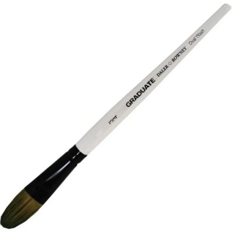 Daler-Rowney Graduate - Pinceau amande n°3/4 - poils de poney