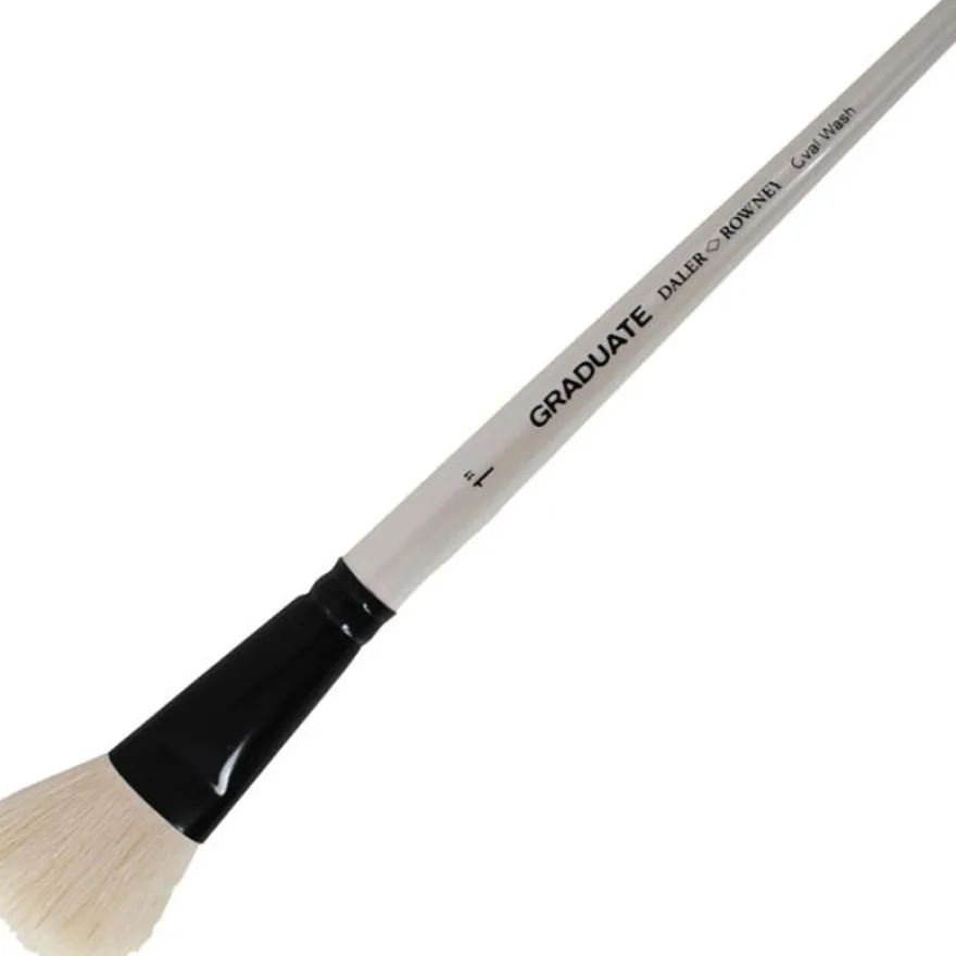 Daler-Rowney Graduate - Pinceau amande n°1 - poils de chèvre clairs