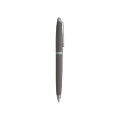 Daniel Hechter Alliance - Parure de stylo à bille et stylo plume - rayures acier gris