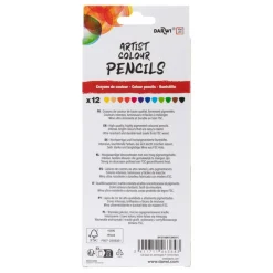 Darwi For You - Boite de 12 crayons de couleur Beaux-Arts