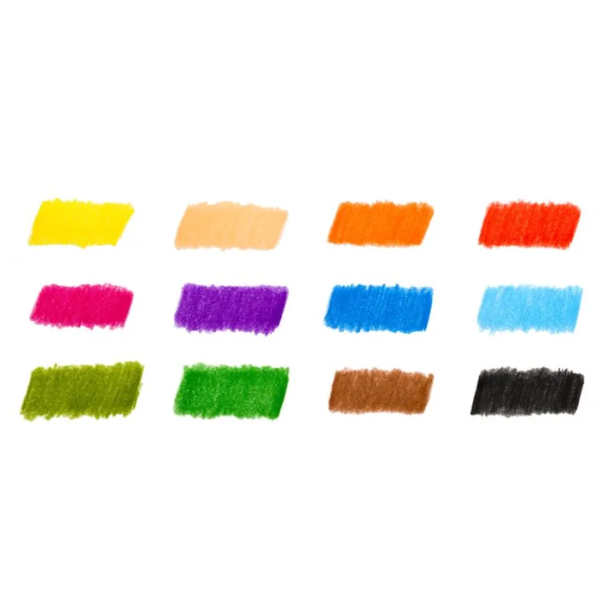 Darwi For You - Boite de 12 crayons de couleur Beaux-Arts