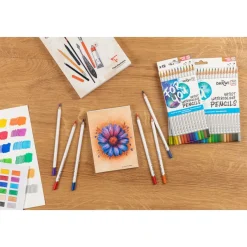 Darwi For You - Boite de 24 crayons de couleur aquarellables