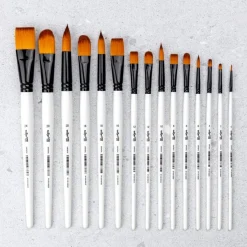Darwi For You - Pinceau usé bombé 4 mm taille 2