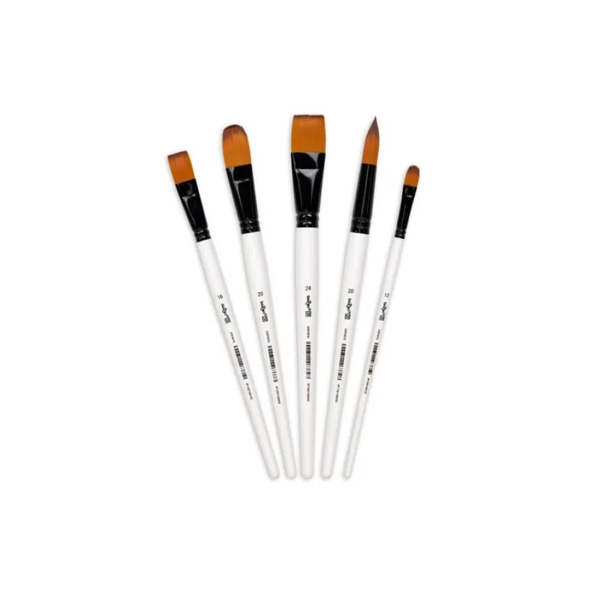 Darwi For You - Set de 5 pinceaux larges
