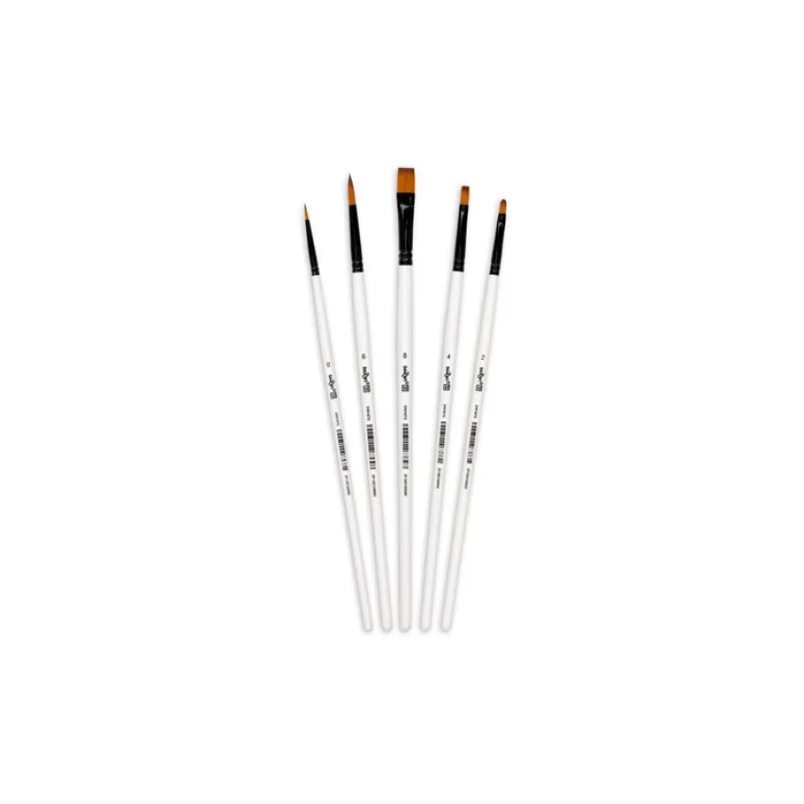 Darwi For You - Set de 5 pinceaux fins