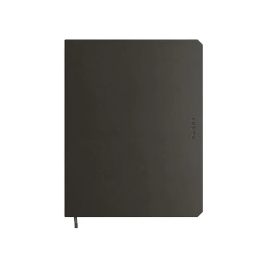 de KEMPEN - Carnet de notes de poche - 11 x 16 cm - 160 pages - papier crème - uni - ashblack