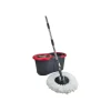De Witte Turrbo Mop Duo - Kit de lavage avec seau et balai à franges