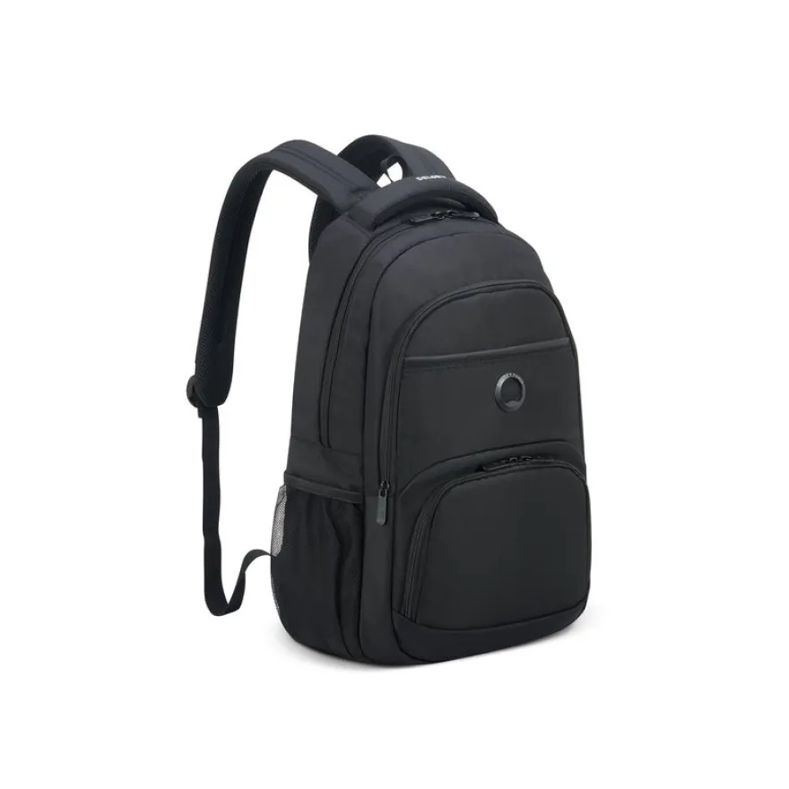 Delsey Element - Sac à dos pour ordinateur portable - 475 x 325 x 175 mm - noir