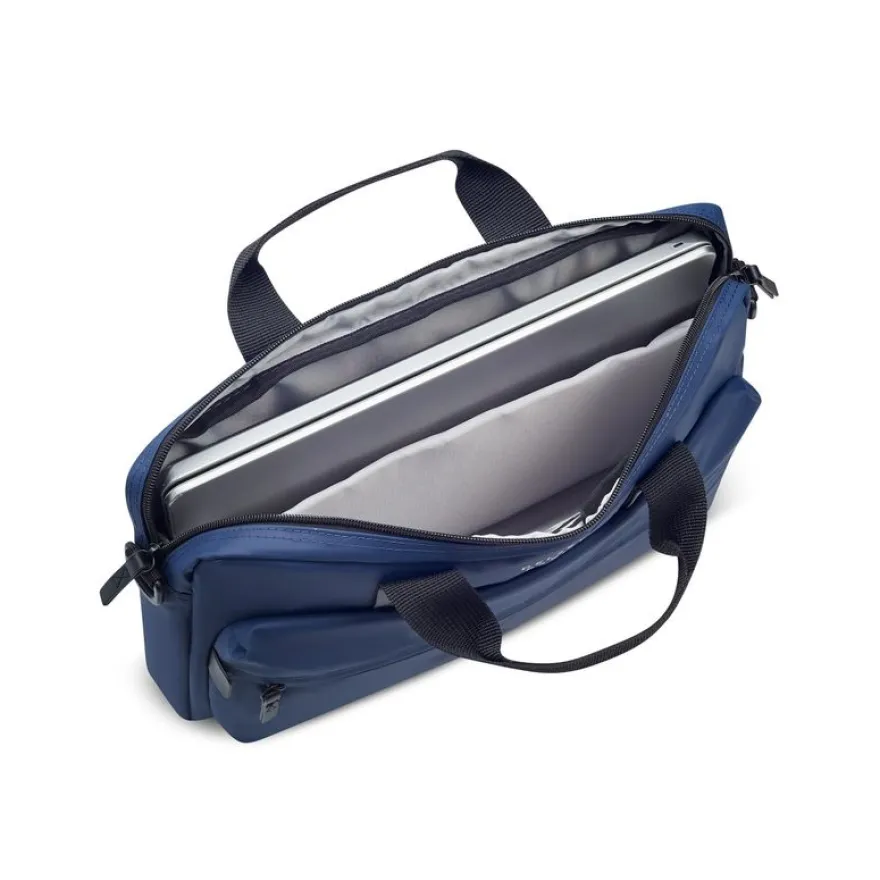 Delsey Maubert 2.0 - Sacoche pour ordinateur portable - 13.3" - bleu
