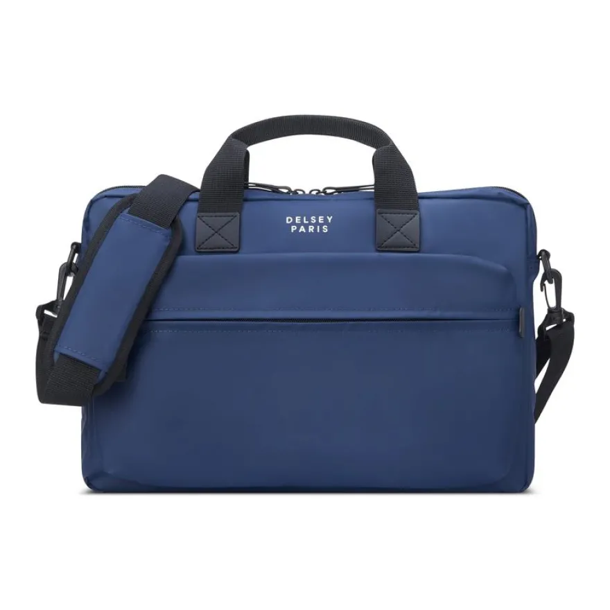 Delsey Maubert 2.0 - Sacoche pour ordinateur portable - 13.3" - bleu