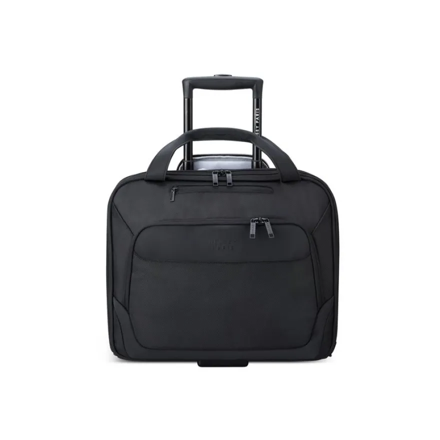 Delsey Parvis Plus - Sac de voyage cabine - 380 x 420 x 170 mm - noir