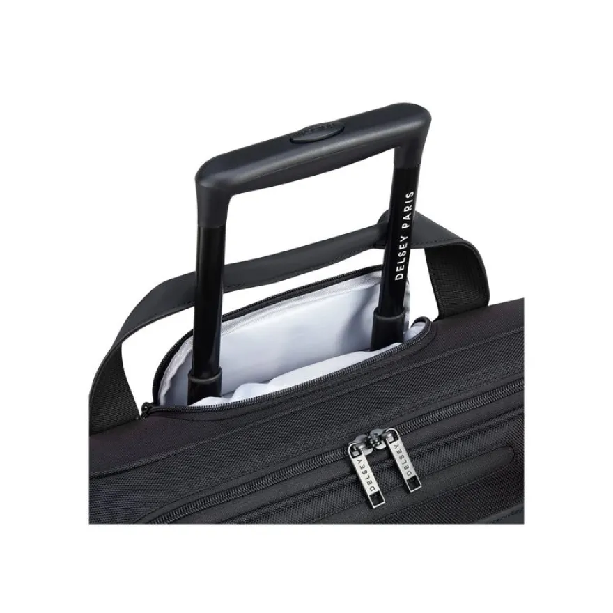 Delsey Parvis Plus - Sac de voyage cabine - 380 x 420 x 170 mm - noir