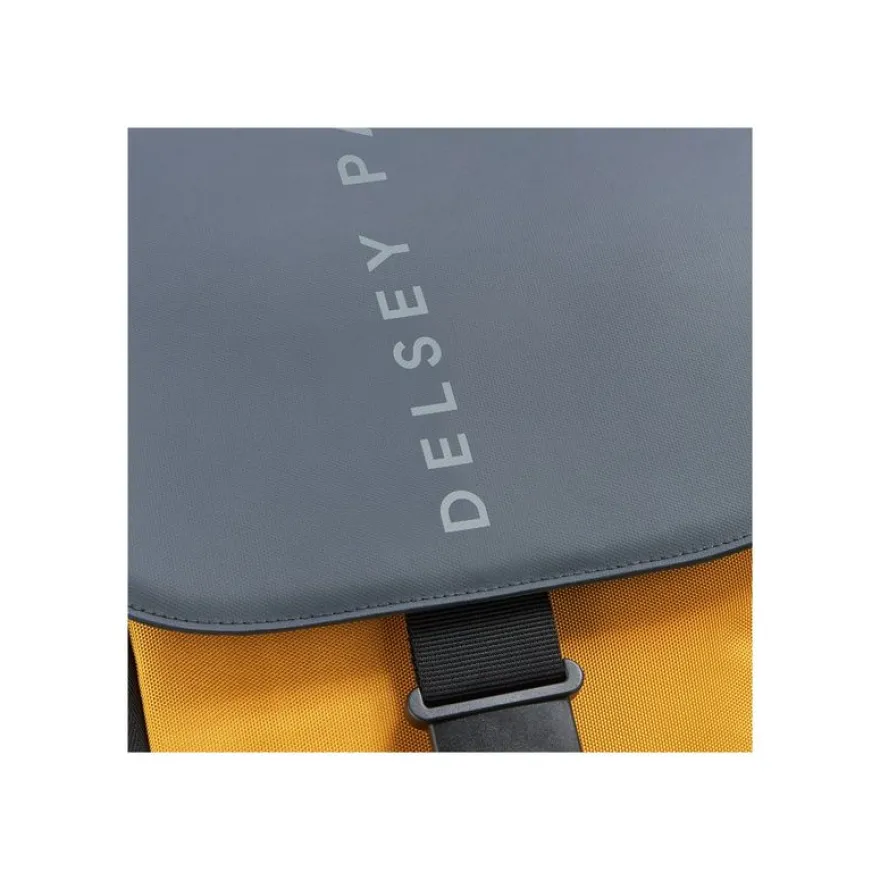 Delsey Securflap - Sacoche pour ordinateur portable - 455 x 315 x 145 mm - jaune