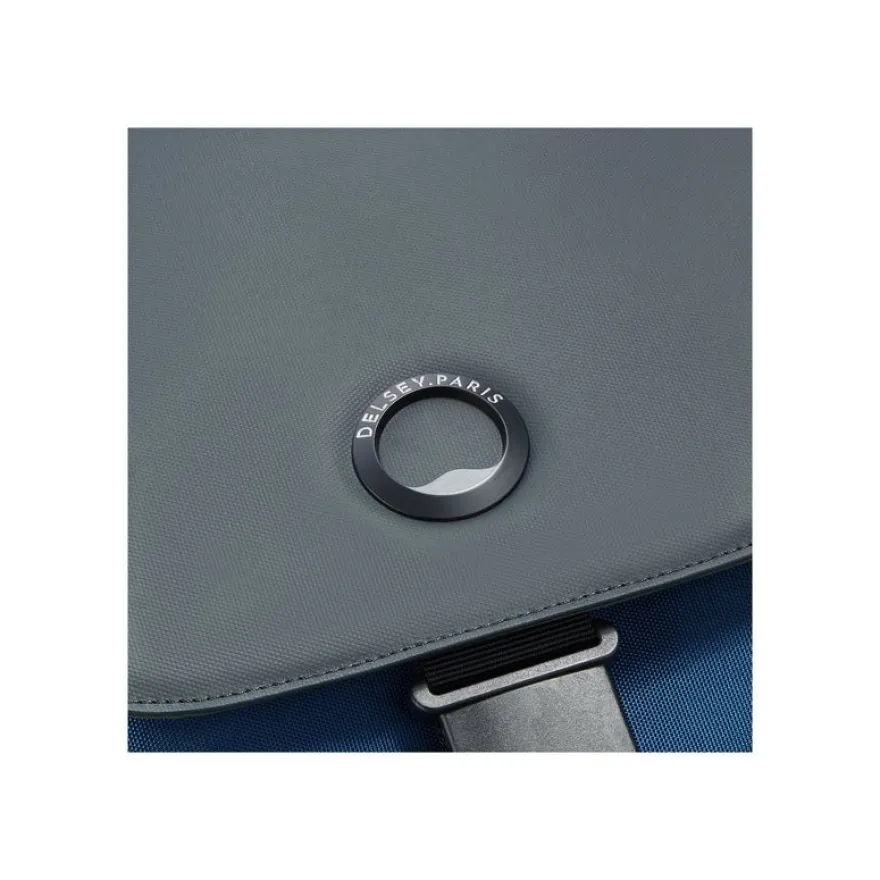 Delsey Securflap - Sacoche pour ordinateur portable - 455 x 315 x 145 mm - noir