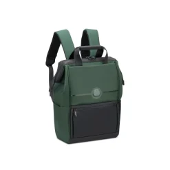 Delsey Turenne Soft - Sac à dos pour ordinateur portable - 385 x 350 x 175 mm - vert
