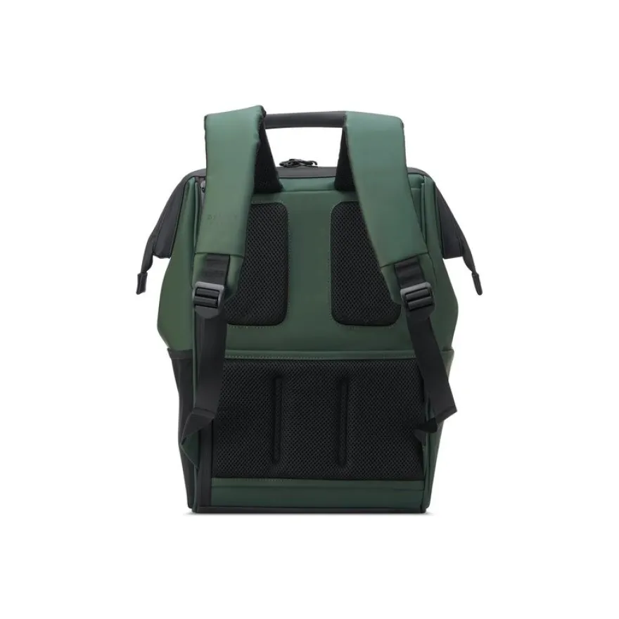 Delsey Turenne Soft - Sac à dos pour ordinateur portable - 385 x 350 x 175 mm - vert