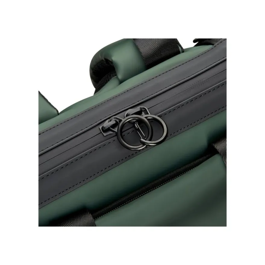 Delsey Turenne Soft - Sac à dos pour ordinateur portable - 385 x 350 x 175 mm - vert