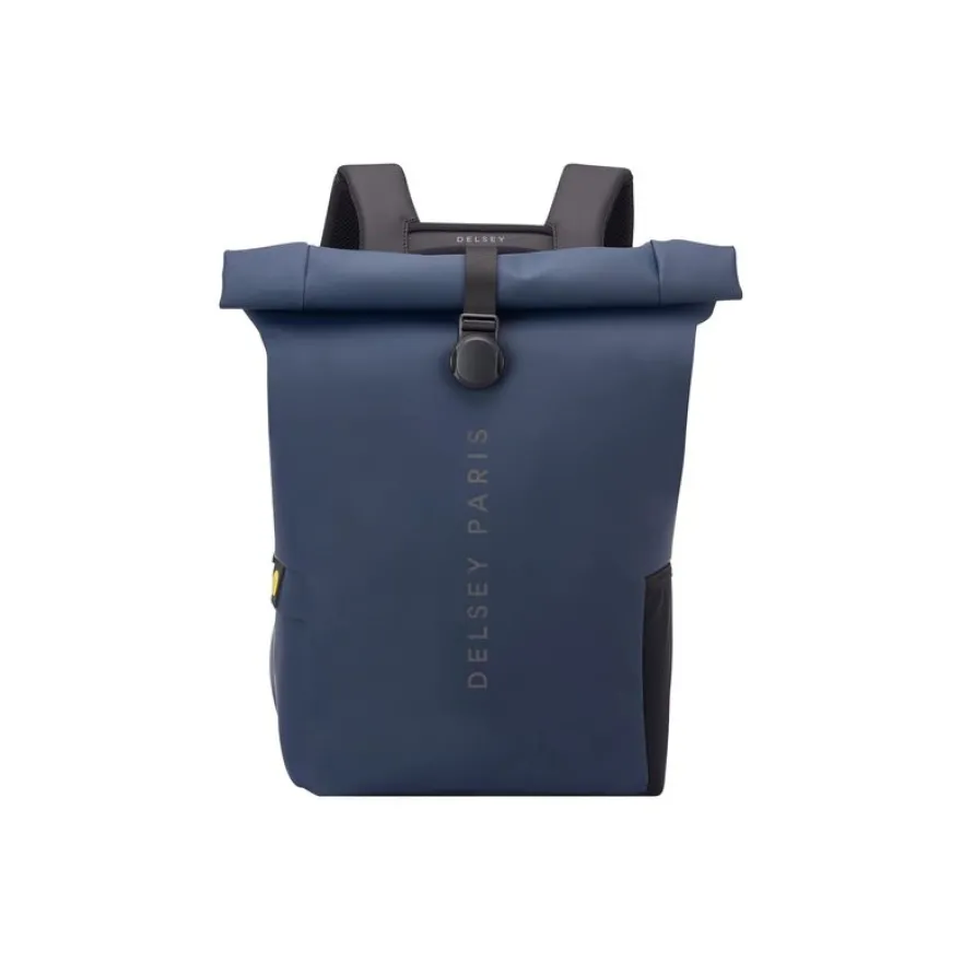 Delsey Turenne Soft - Sac à dos pour ordinateur portable - 460 mm x 400 mm x 140 mm - bleu nuit