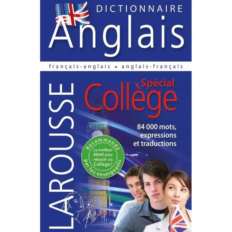 Dictionnaire français-anglais et anglais-français - Spécial Collège