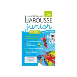 Dictionnaire Larousse Junior Poche Plus 7-11 ans CE-CM