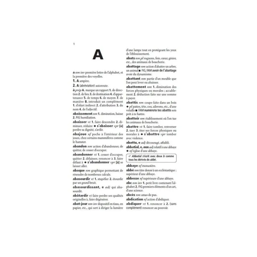 Dictionnaire Mini Plus Larousse