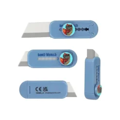 DINO WORLD - Cutter-gomme - porte-gomme