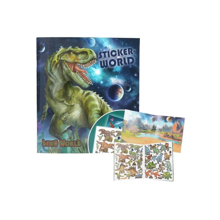Dino World Stickerworld GALAXY - livre d'activités