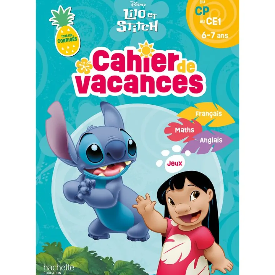 Disney - Lilo et Stitch - Du CP au CE1 - Cahier de vacances