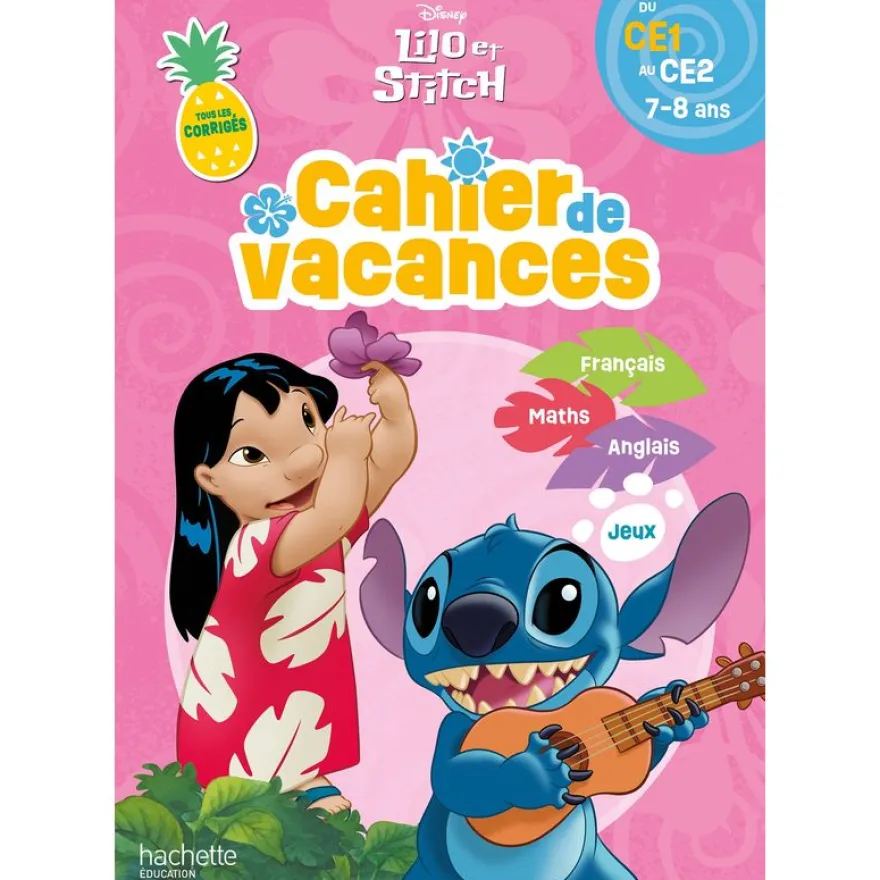 Disney - Lilo et Stitch - Du CE1 au CE2 - Cahier de vacances