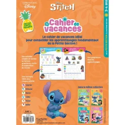 Disney - Stitch - Cahier de vacances - De la Petite Section à la Moyenne Section