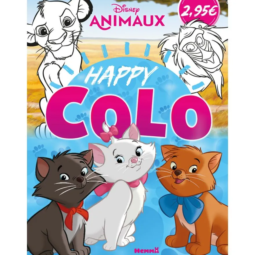 Disney Animaux - Happy Colo (Marie, Toulouse et Berlioz)