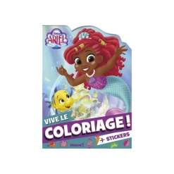 Disney Junior Ariel - Vive le coloriage ! - + stickers - livre de coloriage / d'activités
