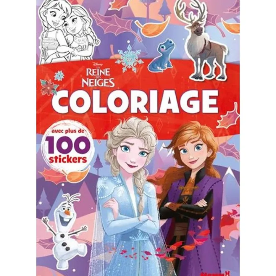 Disney La Reine des Neiges - Avec plus de 100 stickers