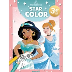 Disney Princesses - Star Color - Livre coloriage - Livre coloriage 4 ans - Livre coloriage Disney - Livre coloriage Princesses