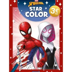 Disney Spider-Man - Star Color - Livre coloriage - Livre coloriage 4 ans - Livre coloriage Marvel - Livre coloriage Spider-Man