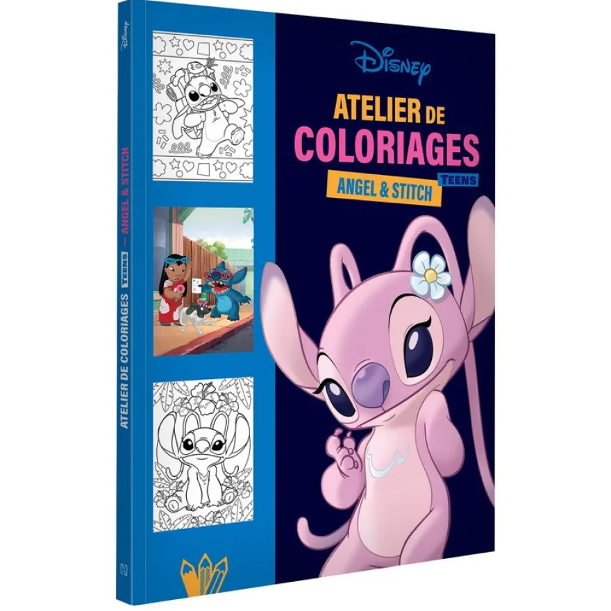 DISNEY TEENS - Atelier de coloriages - Angel et Stitch